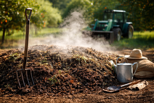 From Pile to Black Gold: A Real-World Compost Transformation
