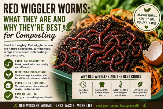 Red Wiggler Worms: What They Are and Why They’re Great for Composting