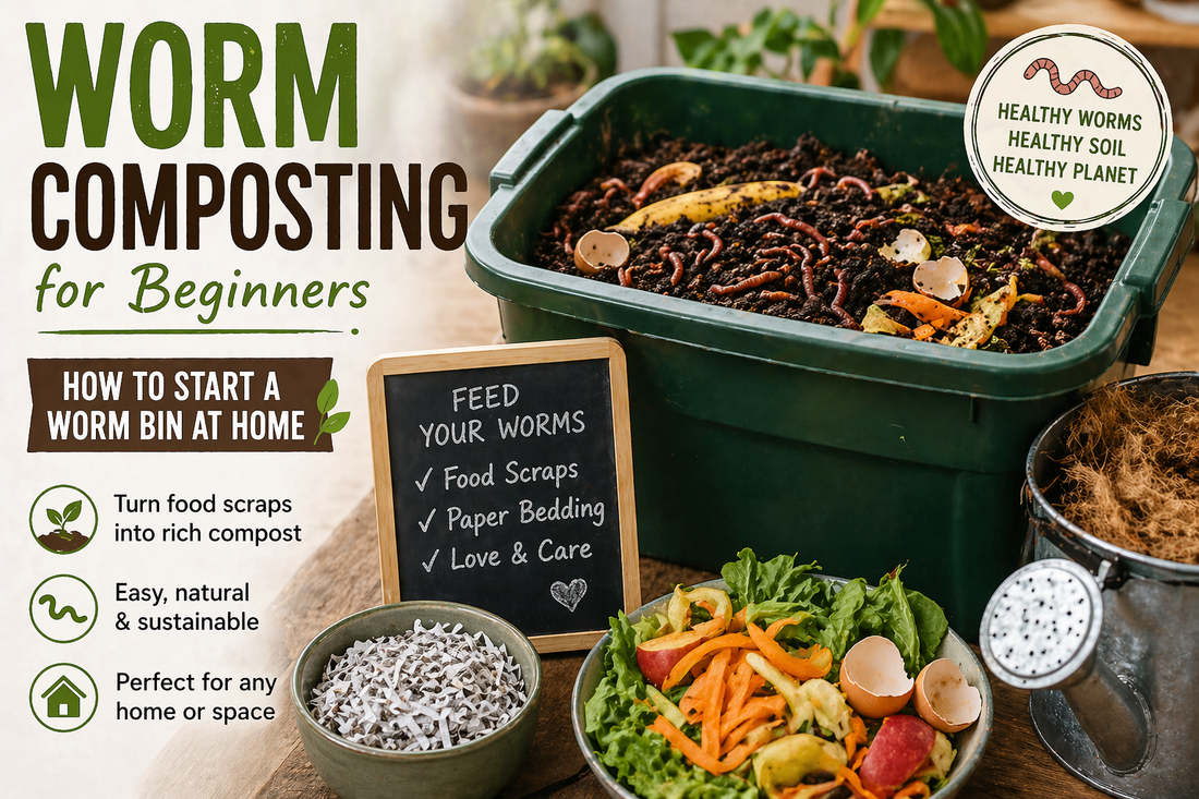 Worm Composting for Beginners: How to Start a Worm Bin at Home
